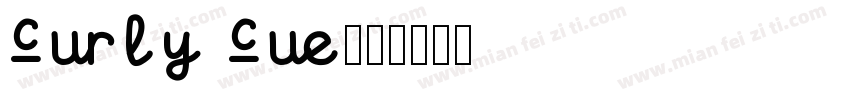 Curly Cue字体转换
